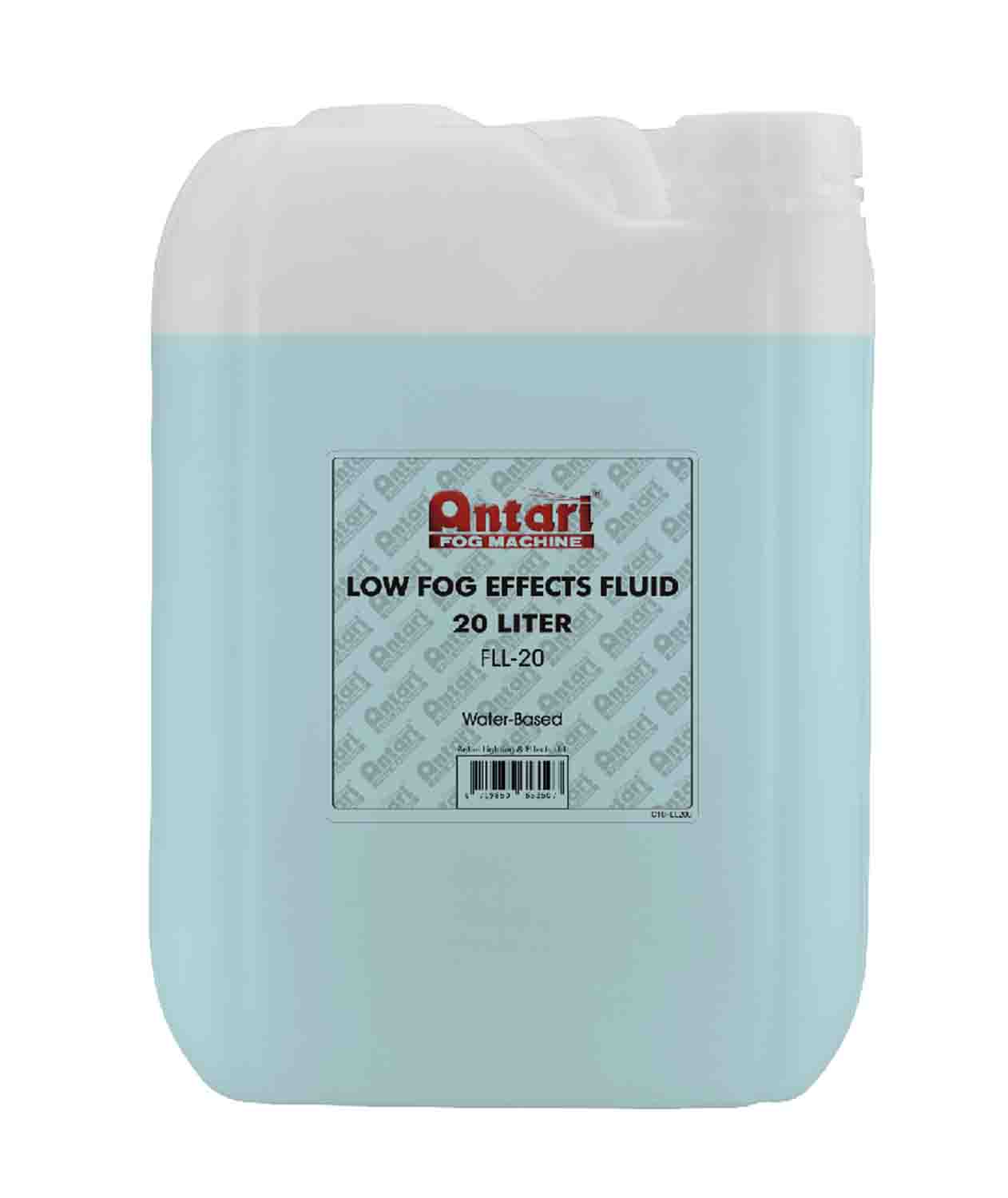 Antari FLL-20 Low Lying Fog Fluid - 20L Bottle - Hollywood DJ