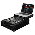 Odyssey FZGS12MX1BL, Universal Black Low Profile 12″ Format DJ Mixer Flight Case with Glide Platform - Hollywood DJ