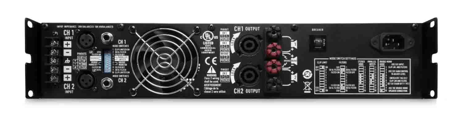 QSC RMX1450A Two-Channel Power Amplifier - Hollywood DJ