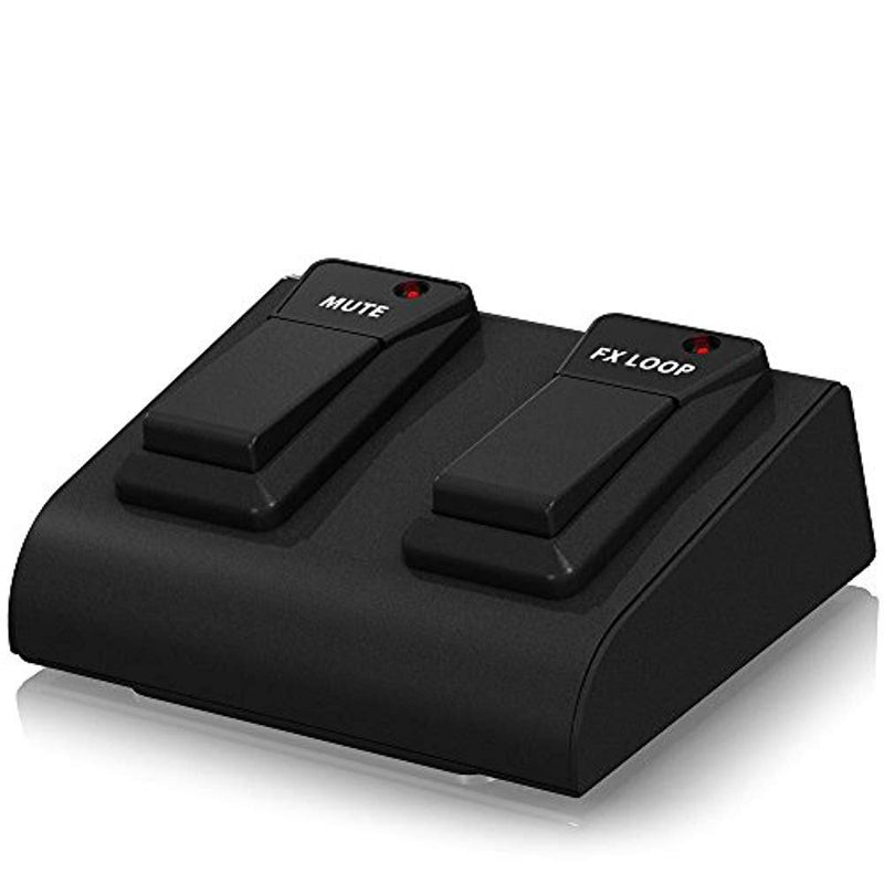 Behringer FS112BX Heavy Duty 2 Button Footswitch with Metal Case and Control LEDs - Hollywood DJ