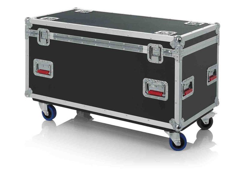Gator Cases G-TOURTRK4522HS Truck Pack Trunk DJ Case with Casters - 45″ X 22″ X 27″ - Hollywood DJ