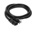 Hosa PWC-403, IEC C13 to NEMA 5-15P Power Cord - 3 Foot - Hollywood DJ