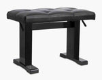Onstage KB9503B Piano Bench with Adjustable Height - Black - Hollywood DJ