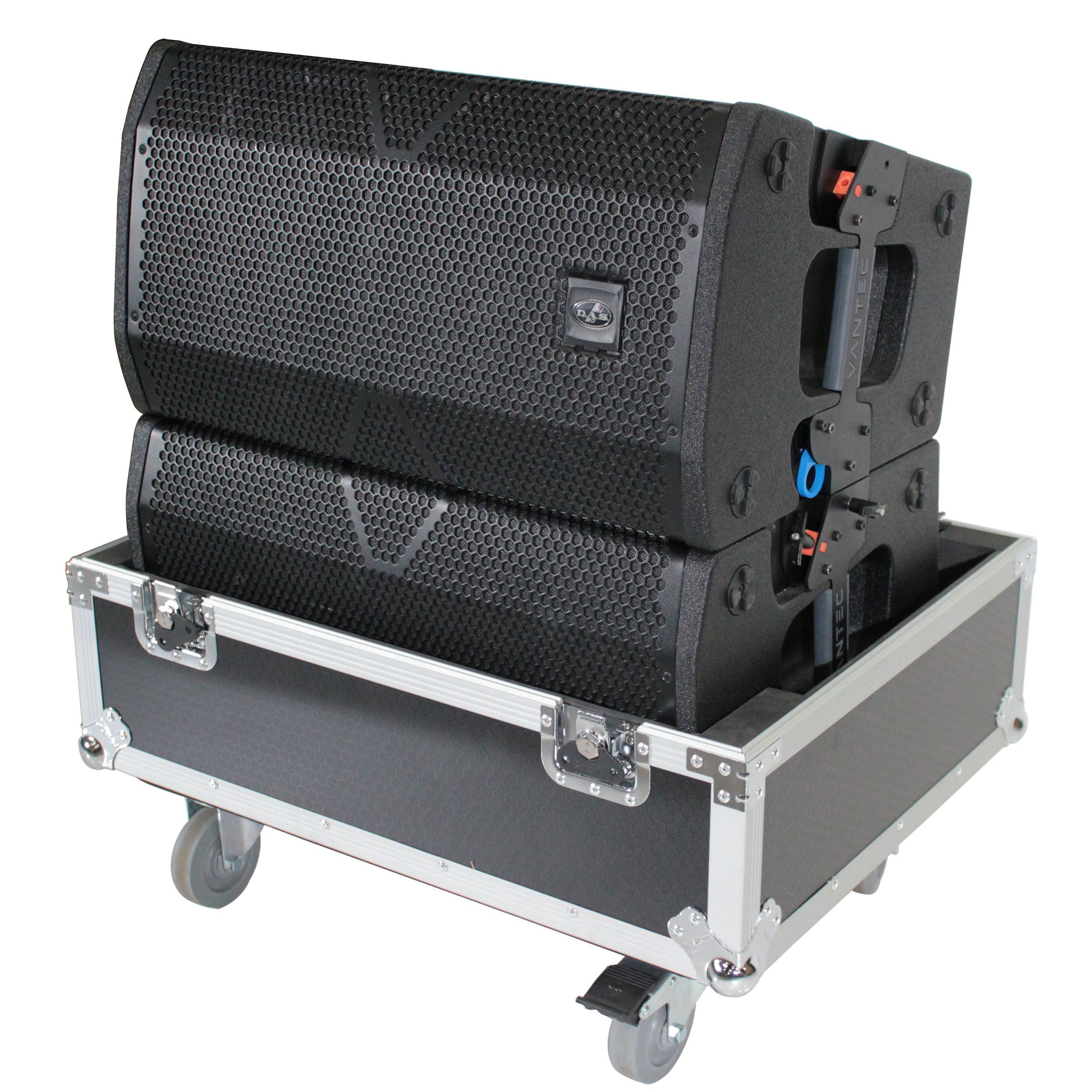 ProX XS-282620LASPW Universal Line Array Speaker Case w/ Wheels Fits 2 - Hollywood DJ