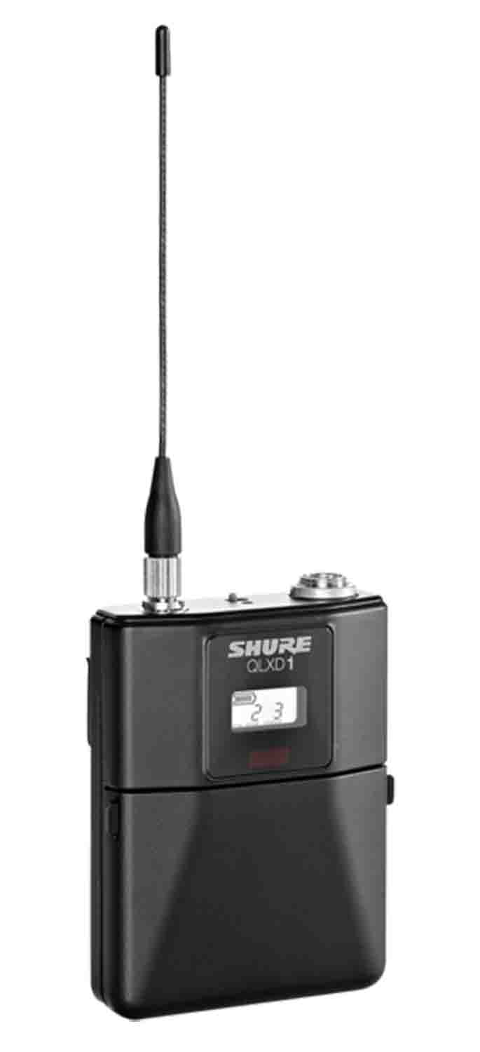 Shure QLXD1 Wireless Bodypack Transmitter - Hollywood DJ