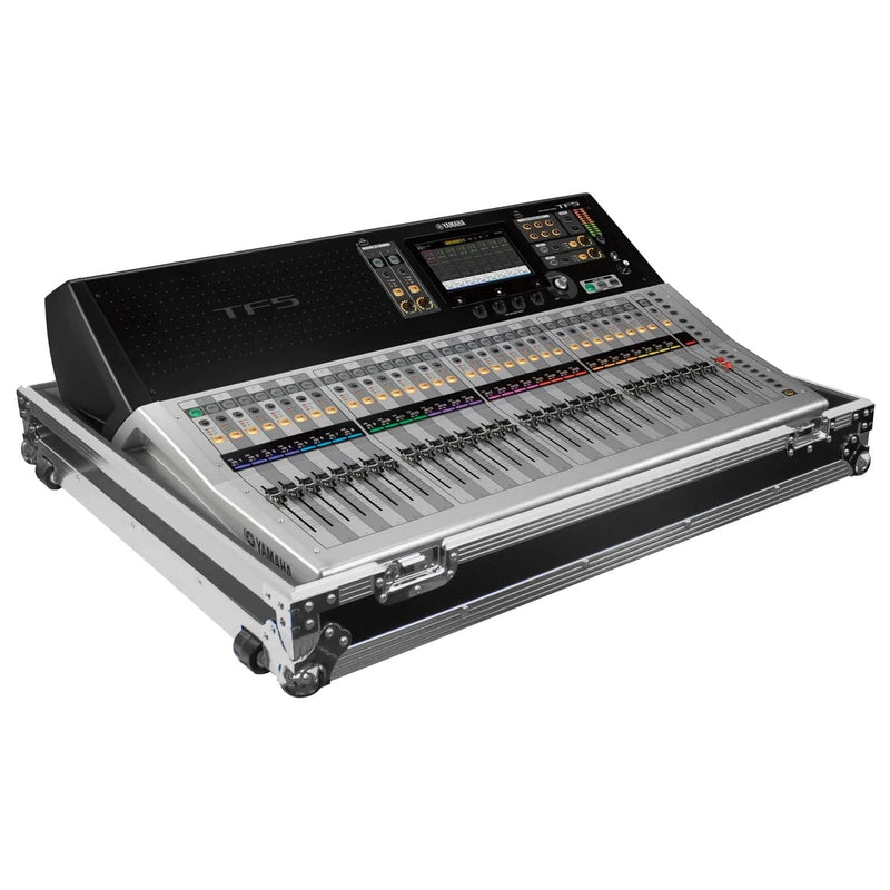 Odyssey FZTF3W, Yamaha TF3 Mixing Console Flight Case With Wheels - Hollywood DJ