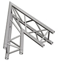 Global Truss TR-4086-I, Two Way 45 Degree Apex In Corner for F33 Triangular Truss System - 3.28 FT - Hollywood DJ