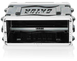 Gator Cases GR-4S Shallow Molded 4U Audio Rack Case 14.25″ Deep - Hollywood DJ