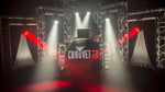 Chauvet DJ INTIMWASHZ450IRC Intimidator Wash Zoom 450 IRC 12-LED RGBW Moving-Head Wash w/ Zoom - Hollywood DJ