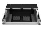 Gator Cases G-TOURDSPUNICNTLB Road Case for Medium Sized DJ Controllers with Sliding Laptop Platform - Hollywood DJ