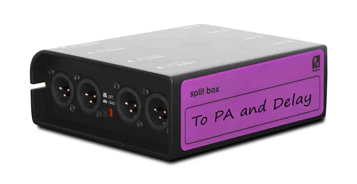 Palmer Peene Passive 2-Channel Line Splitter - Hollywood DJ