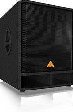 Behringer VP1800S, 1600W 18 PA Subwoofer - Hollywood DJ
