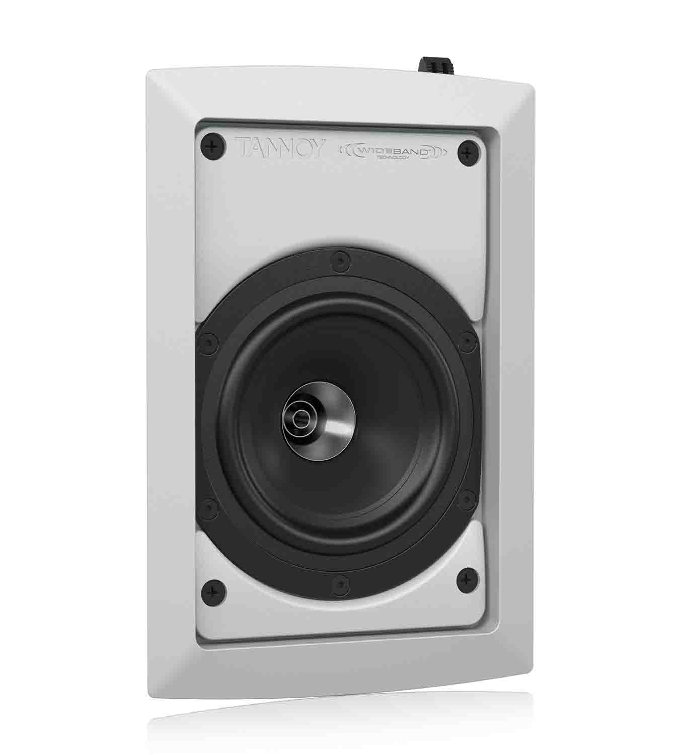Tannoy IW 4DC-WH, 2-Way 4-Inch Dual Concentric In-Wall Loudspeaker - White - Hollywood DJ