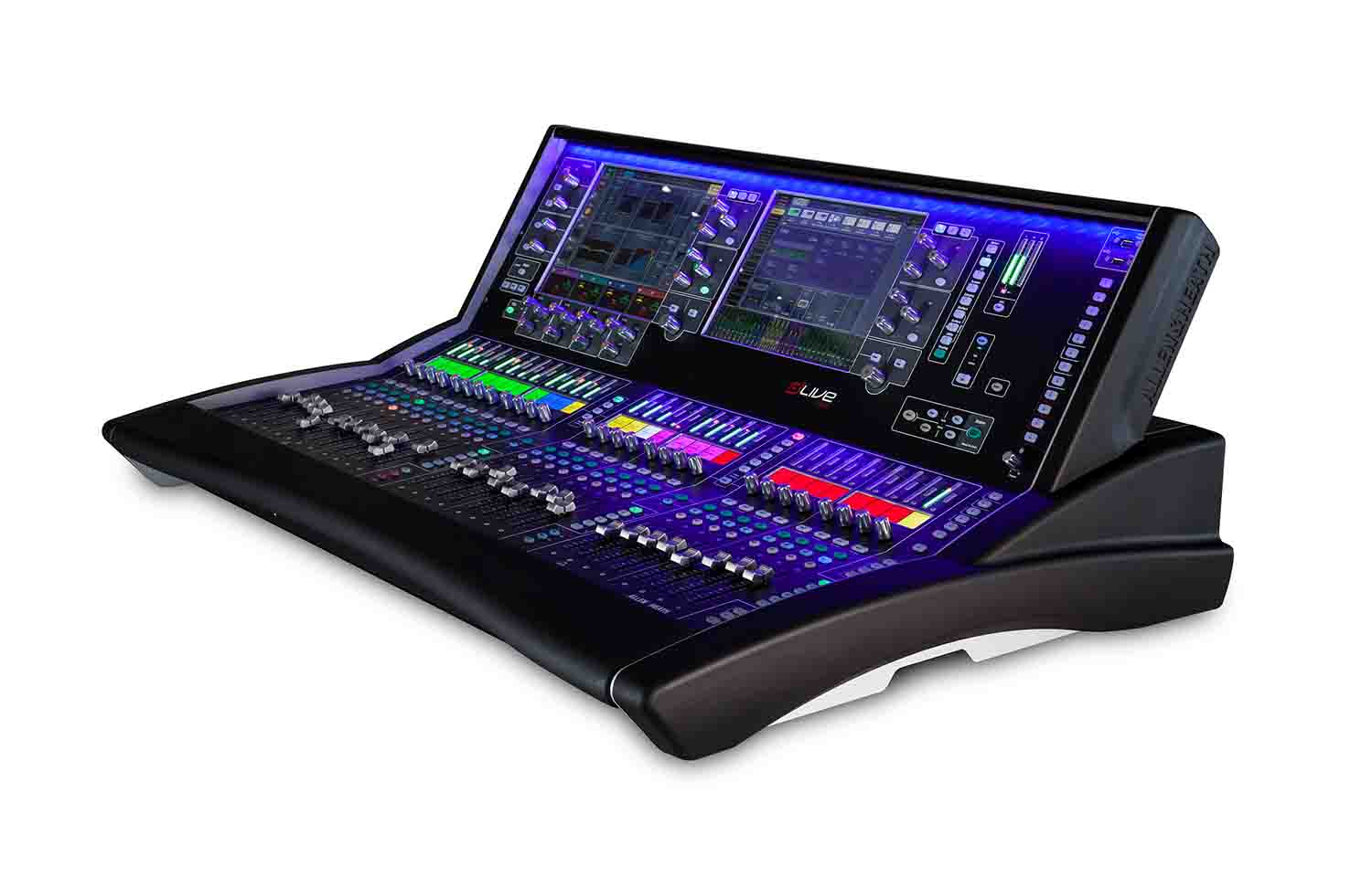 Allen & Heath AH-DLIVE-S5 Control Surface with Dual 12" Touchscreens for MixRack - Hollywood DJ