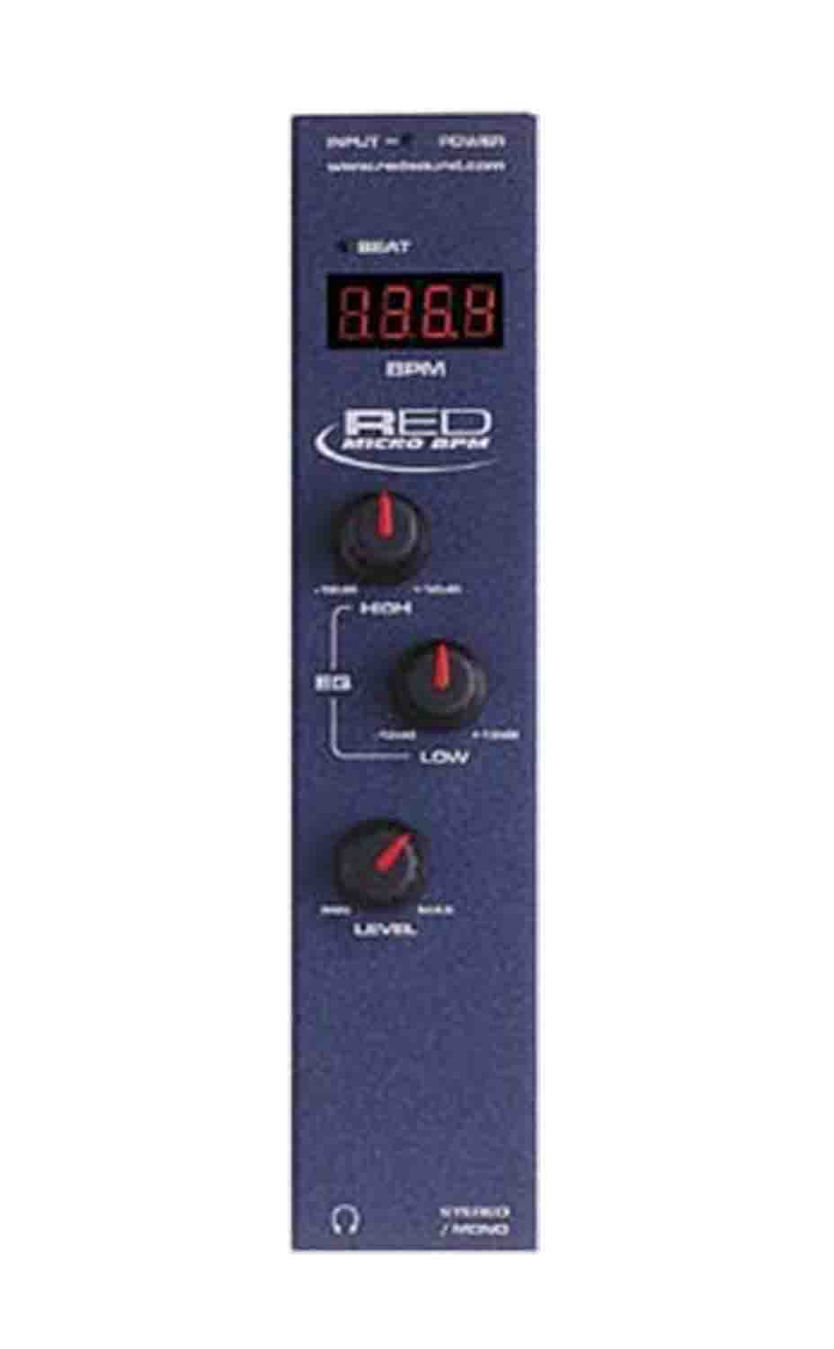 Red Sound Micro BPM DJ Headphone Monitor Amplifier - Hollywood DJ
