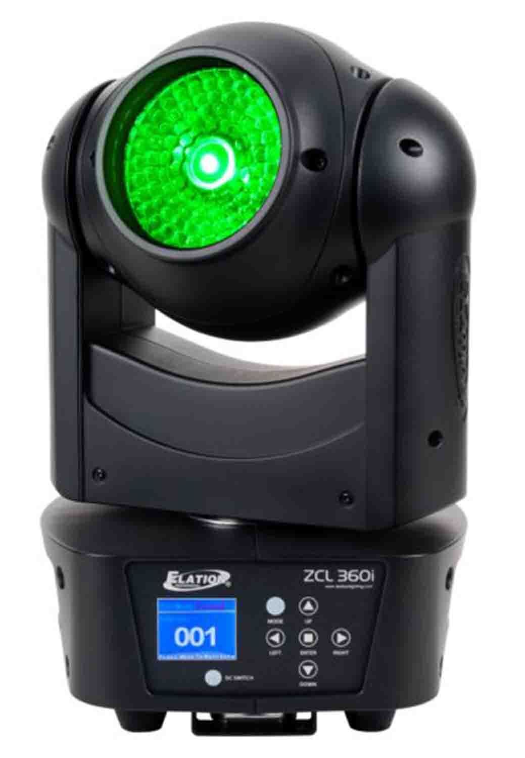 B-Stock: Elation Professional ZCL 360i RGBW Single Beam LED Moving Head Fixture - Hollywood DJ