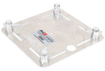 ProX XT-BP12A 12" x 12" F34 8mm Aluminum Top Plate with Slots and Mounting Holes for Totems - Hollywood DJ