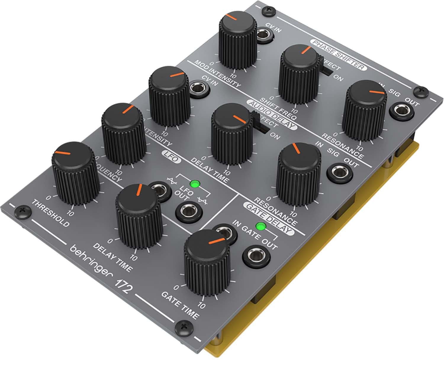 Behringer 172 PHASE SHIFTER/DELAY/LFO, Legendary Analog Phase Shifter/Delay/LFO Module For Eurorack - Hollywood DJ