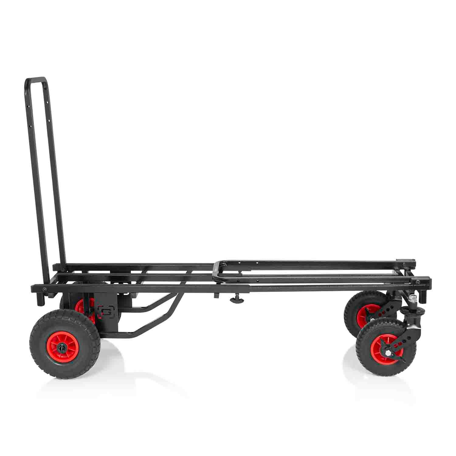 Gator Frameworks GFW-UTL-CART52AT All-Terrain Folding Multi-Utility Cart with 30-52” Extension - Hollywood DJ