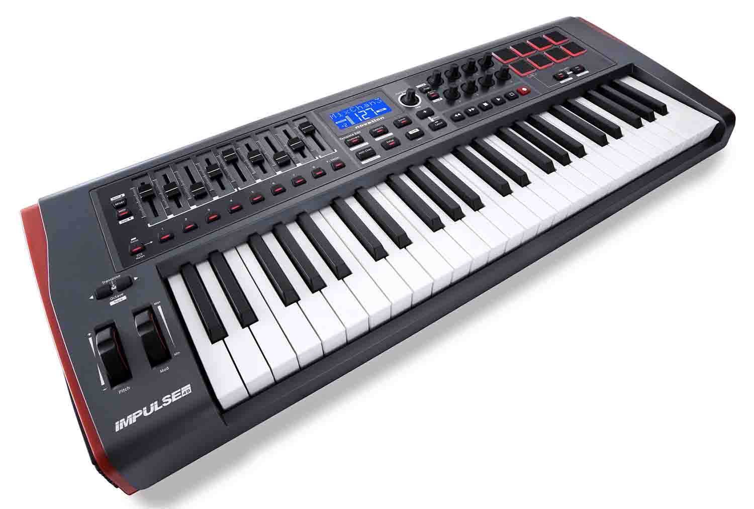 Novation IMPULSE-49, 49-key Keyboard Controller - Hollywood DJ