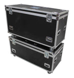 PROX XS-UTL246030W MK2 Heavy-Duty Truck Pack Utility Flight Case W-Divider and Tray Kit - Hollywood DJ