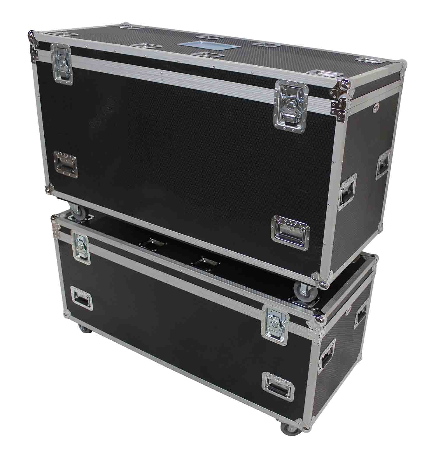 PROX XS-UTL246030W MK2 Heavy-Duty Truck Pack Utility Flight Case W-Divider and Tray Kit - Hollywood DJ