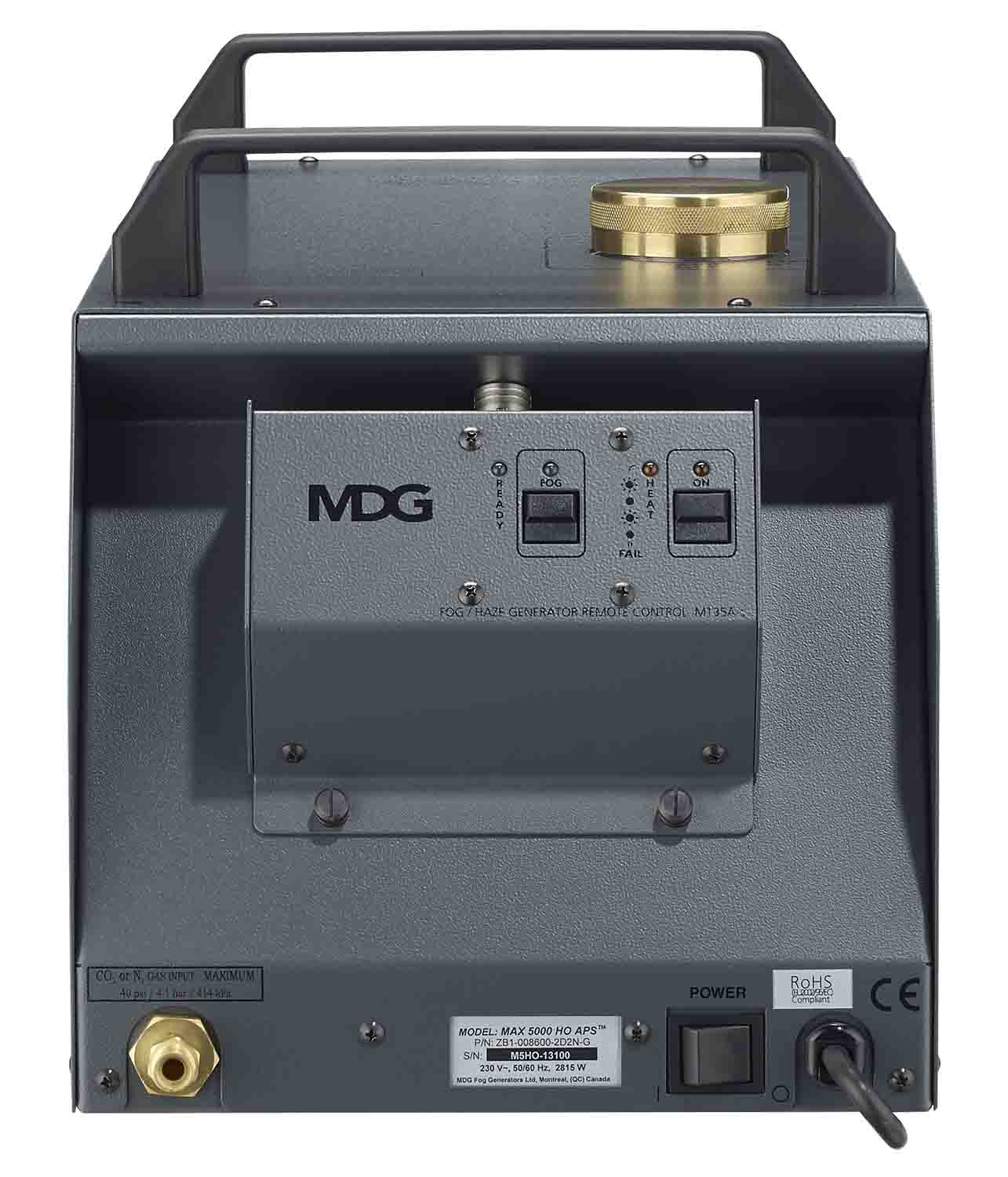 MDG MAX 5000 H.O High Output Fog Generator 208V - Hollywood DJ