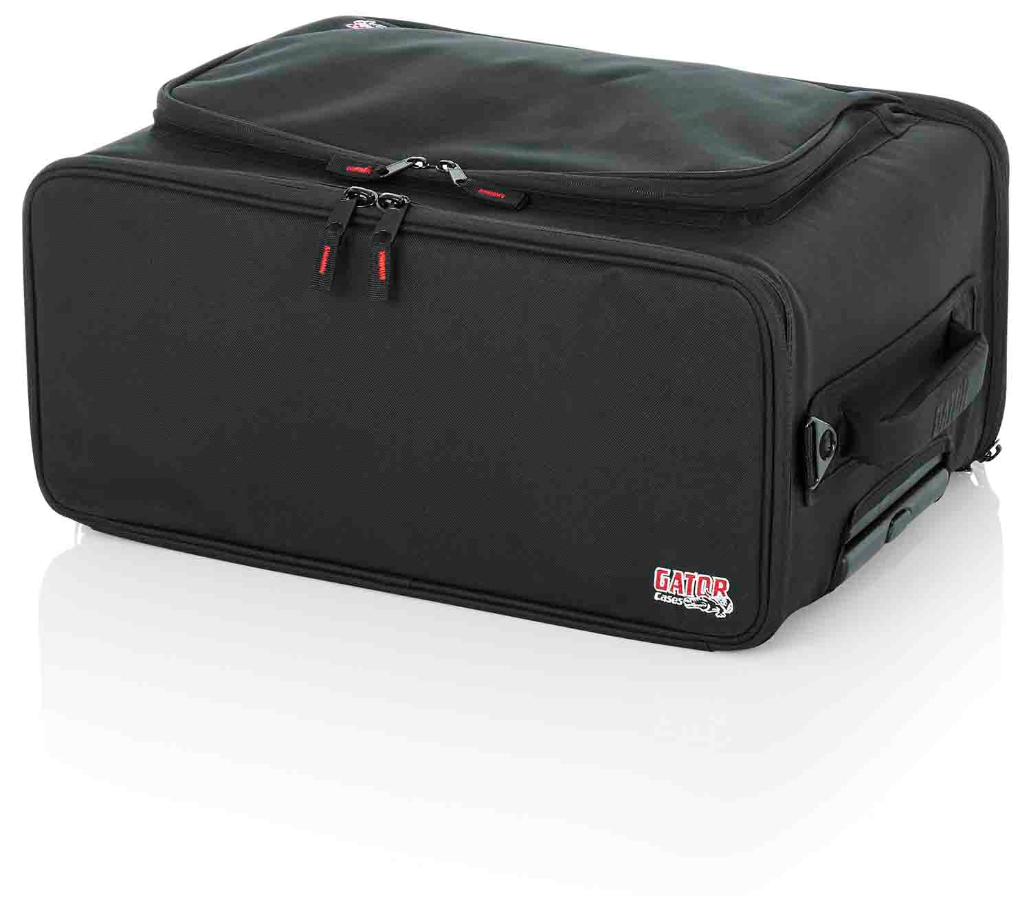 Gator Cases GR-RACKBAG-3UW, 3U Lightweight Rolling Rack Bag with Tow Handle and Wheels Gator Cases