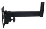 ProX X-SM33 Adjustable Wall Mounted Speaker Bracket - Black - Hollywood DJ