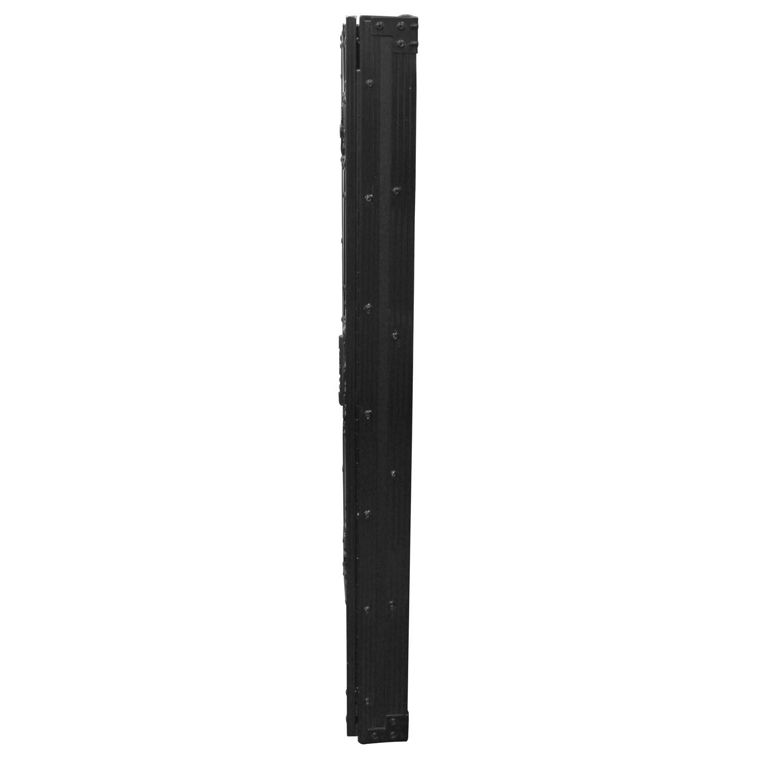 Odyssey FZF2136BL, 21″ Wide x 36″ Tall Black DJ Fold-out Stand - Hollywood DJ