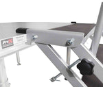 ProX XSQ-ST3 StageQ Heavy Duty Foldable 3 Step Unit with Rail - 18-28 Inch - Hollywood DJ