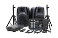 Gemini Sound ES-210MXBLU-ST Portable PA System Pack - Hollywood DJ