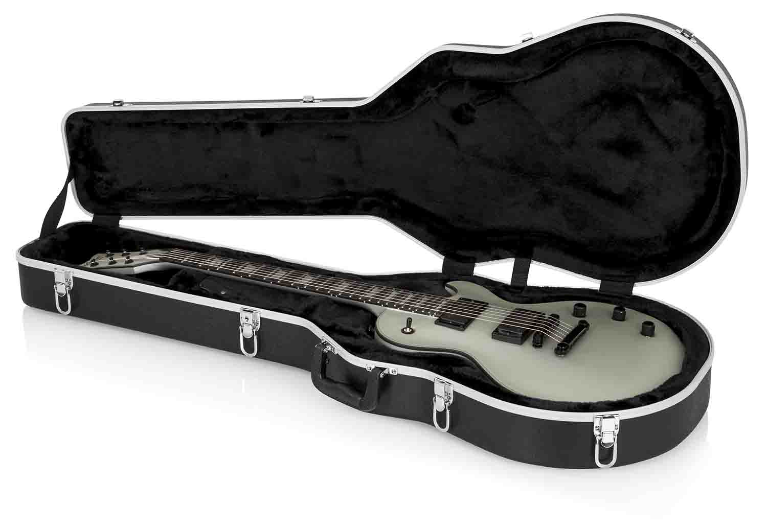 Gator Cases GC-LPS Deluxe Molded Guitar Case for Single-Cutaway Electrics Guitar - Hollywood DJ