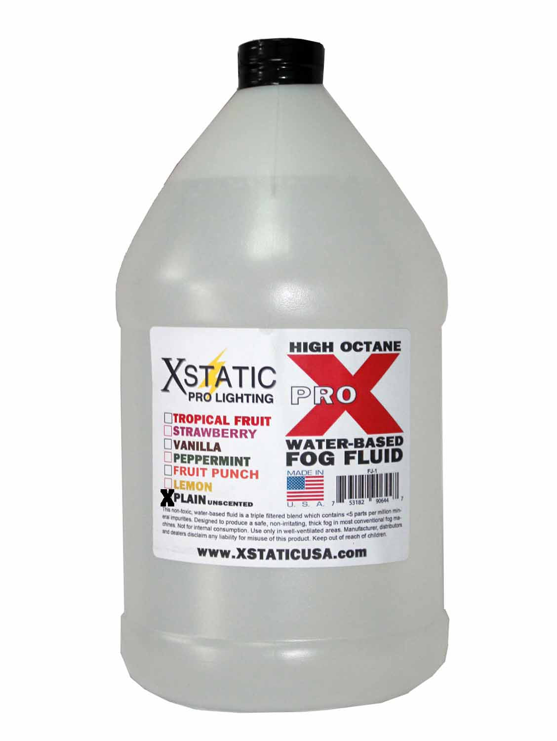 ProX FJ-1 Fog Juice Water Based UNSCENTED by ProX Cases