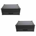 ProX T-TTBL Turntable Cases For Numark/Stanton/Technics/Pioneer PLX1000 - 2 Pack - Hollywood DJ