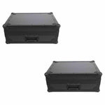 ProX T-TTBL Turntable Cases For Numark/Stanton/Technics/Pioneer PLX1000 - 2 Pack - Hollywood DJ
