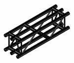 Global Truss DT36-200-BLK-MTE, Truss Segment with Six Main Cords 6.56 ft - Black - Hollywood DJ