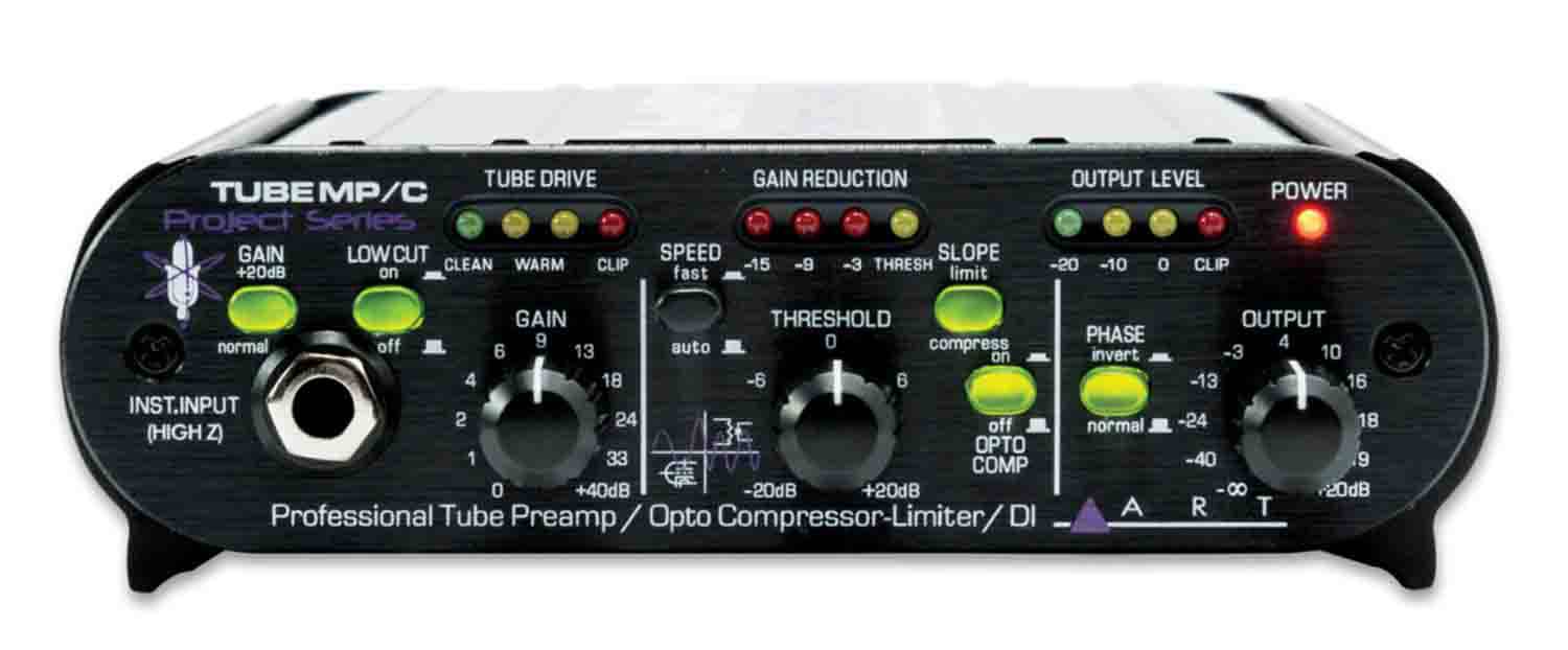 Art Tube MP/C Professional Tube PreAmplifier and Opto Compressor Limiter,DI - Hollywood DJ