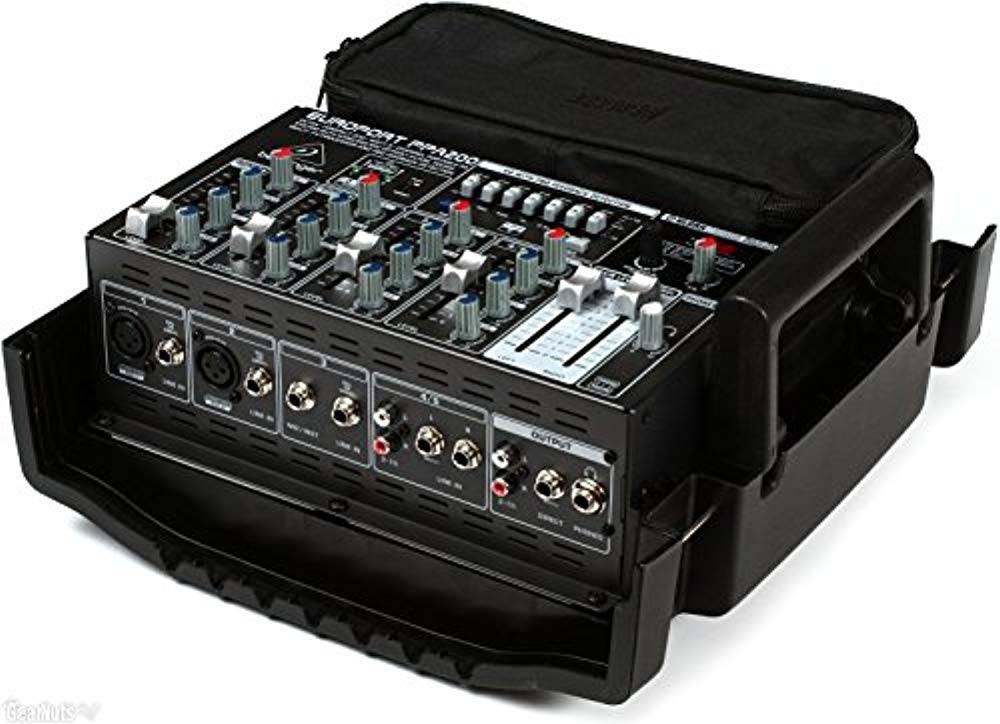 Behringer PPA200, 200W 5-Channel Powered Mixer - Hollywood DJ
