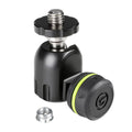 Gravity GMSQT1B Quick Tilt Ball Joint Microphone Adapter - Hollywood DJ