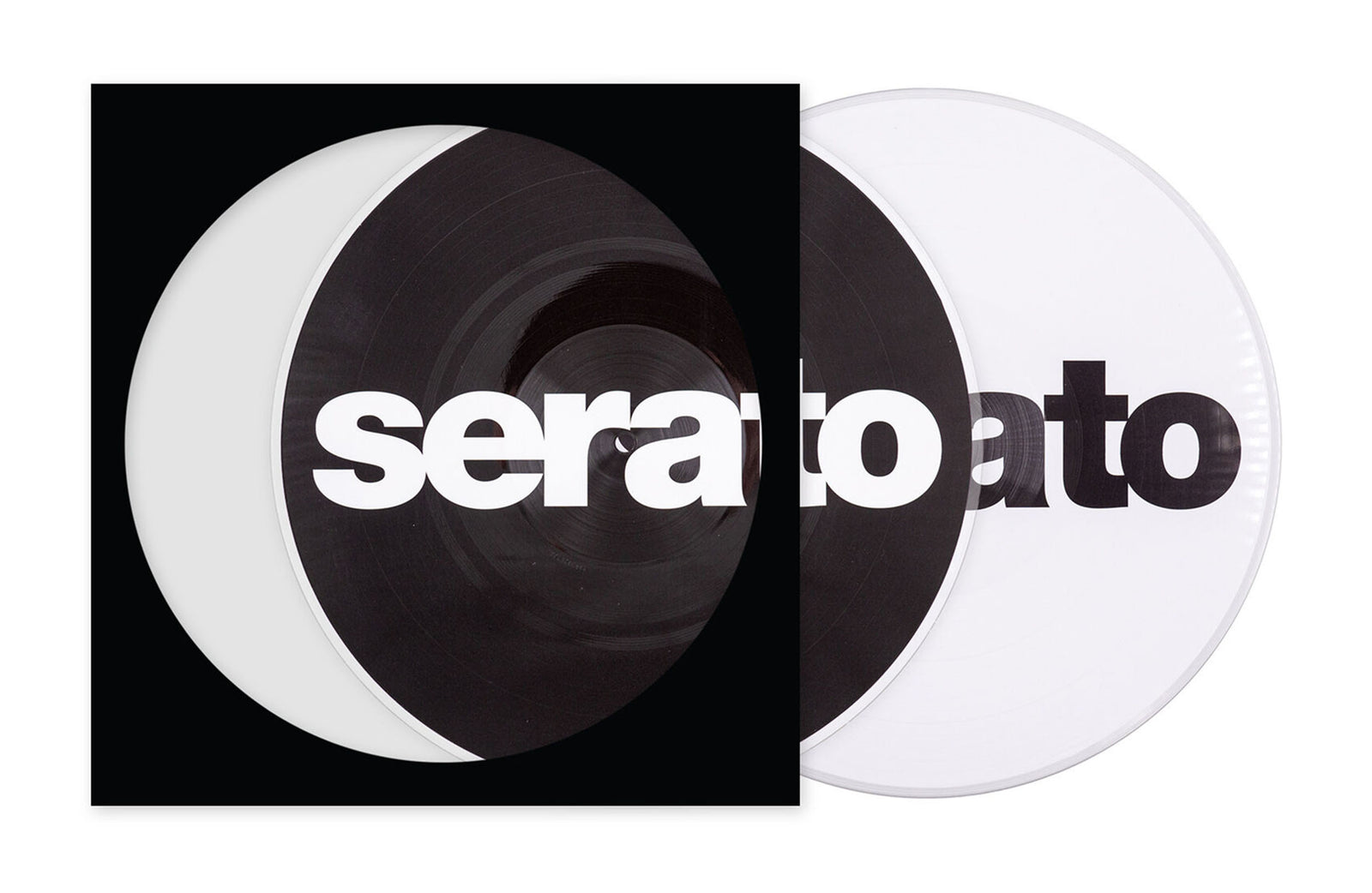 Serato SCV-PS-PIC-LO, 12 Inch Reversible Serato Logo Picture Disc (Pair) by Serato