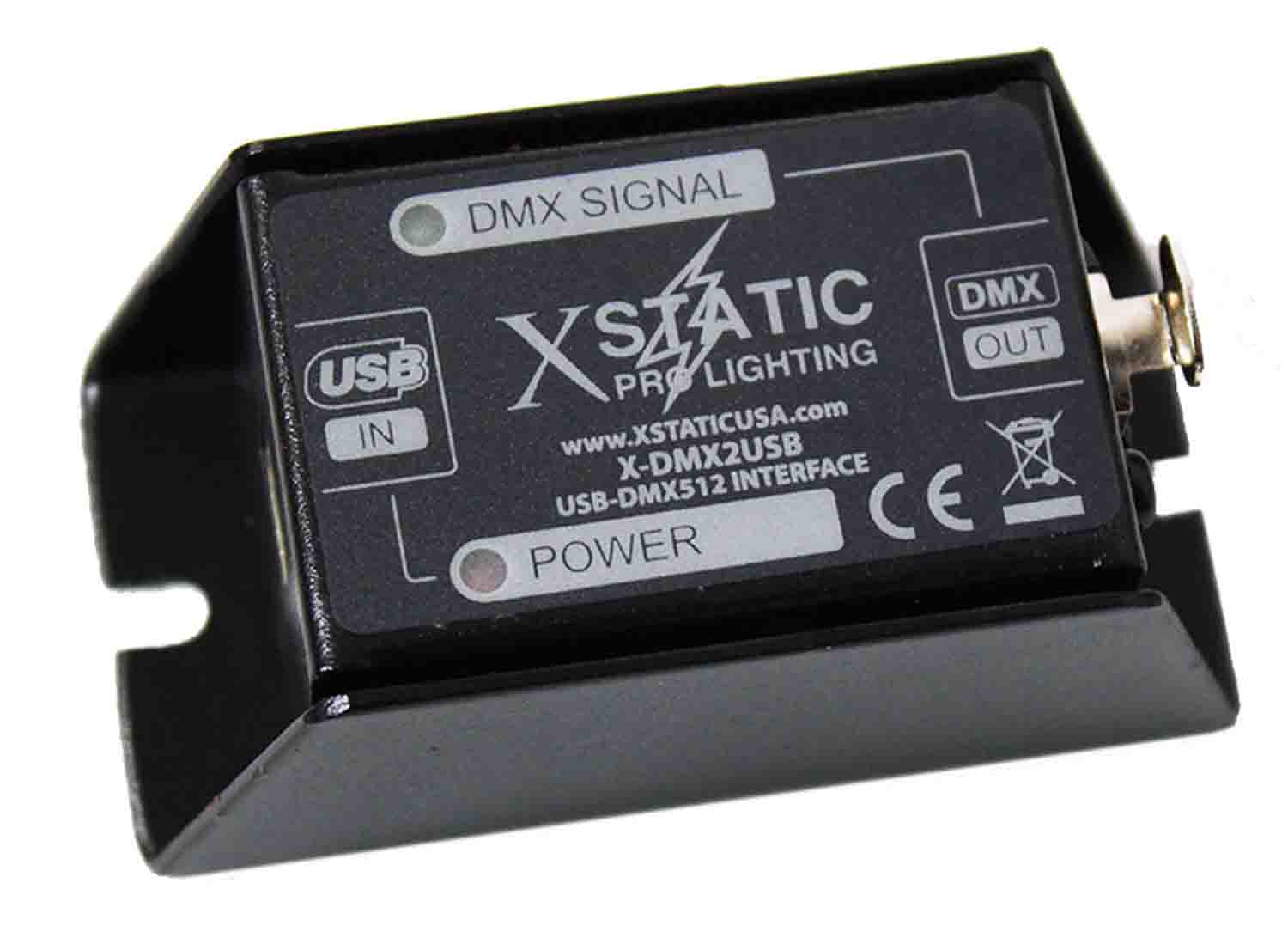 ProX X-DMX2USB USB to DMX 512 Converter Interface Open DMX Chipset FTDI-232 - Hollywood DJ
