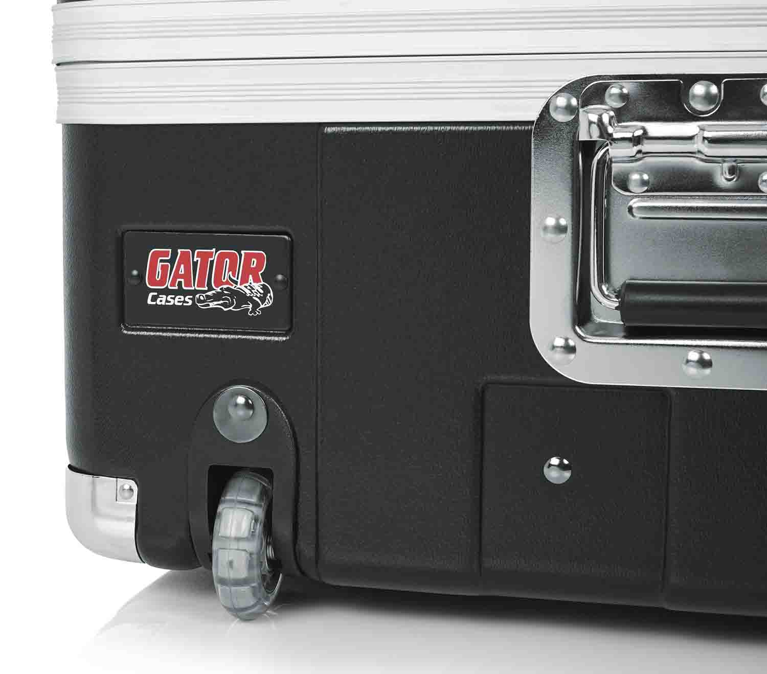 Gator Cases G-MIX 19X21 DJ Mixer and Equipment Case with Wheels - 19″ X 21″ X 6.5″ - Hollywood DJ