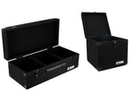 Odyssey C45200 200 45 RPM + CLP090E 90 LP Vinyl Records Carpeted Storage Cases - Hollywood DJ