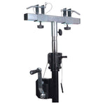 ProX T-LS35C-STAND, Set of (2) 9.5 Ft Crank Stands with T-Bars Supports Triangle Truss Segments for DJ Lighting - Hollywood DJ