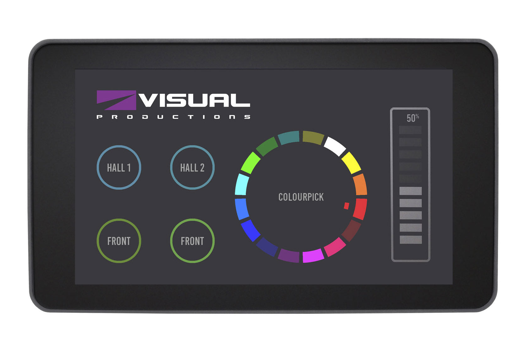 Visual Productions Kiosc Touch Wall-Mount Touch Screen with Customizable GUI - Hollywood DJ