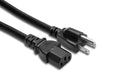 Hosa Technologies PWC-425 Power Cord Cable 25 Feet - Hollywood DJ