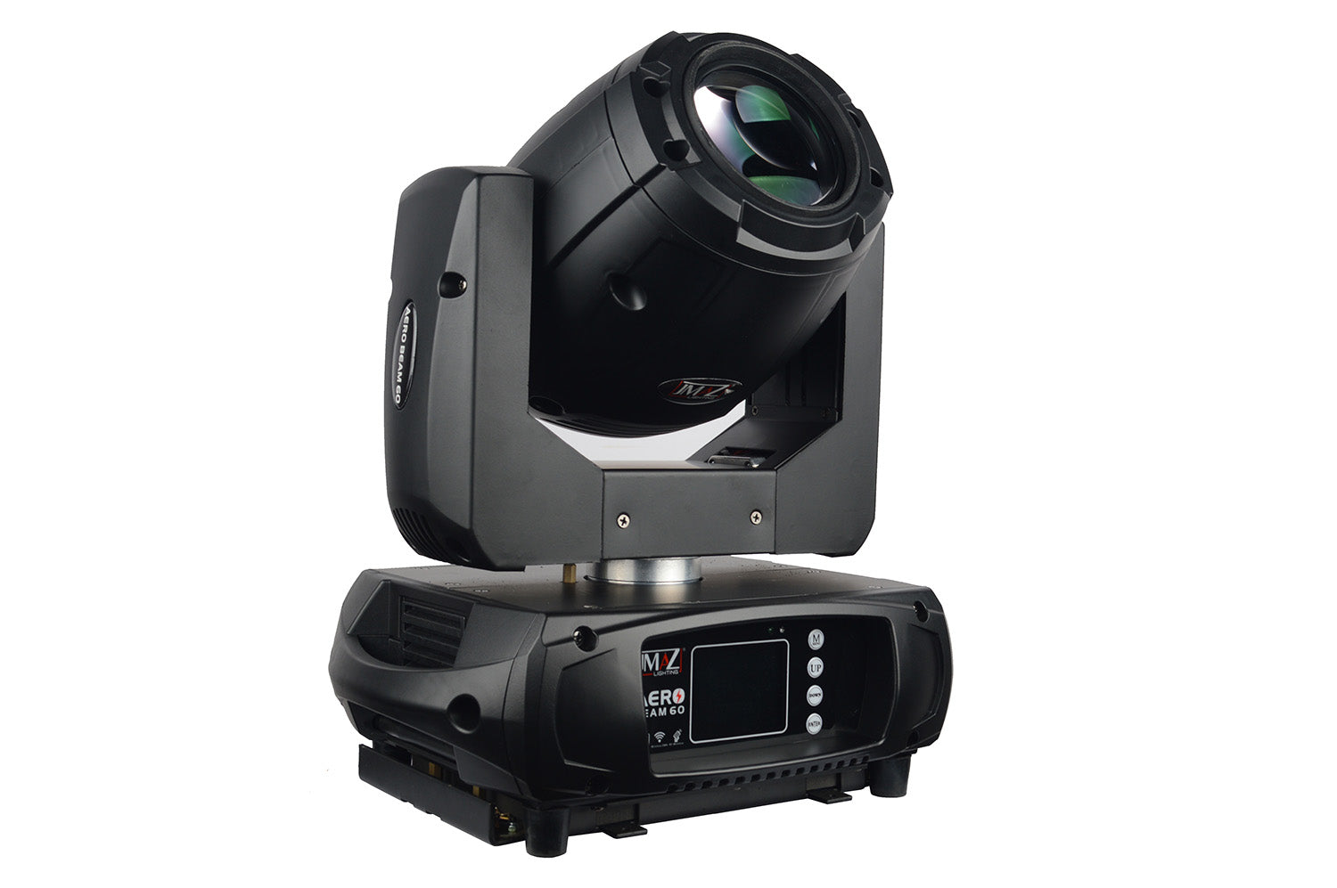 JMAZ JZ3004 LED Beam Moving Head Aero Beam 60 With 60w Battery, Prism, Color and Gobo Wheel - Hollywood DJ