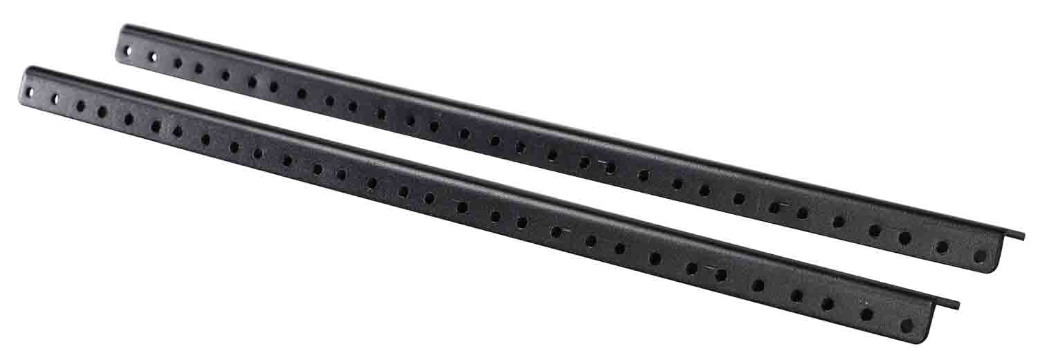 ProX T-RR10 Heavy Duty Steel Rack Rail Kit 10U Size Space - Hollywood DJ