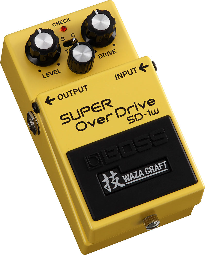 B-Stock: Boss SD-1W, Special Edition Waza Super Overdrive Pedal - Hollywood DJ